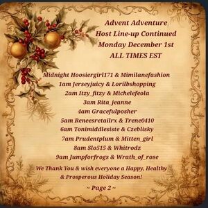 #51-100 Unlisted Inventory Advent Adventure Live Show